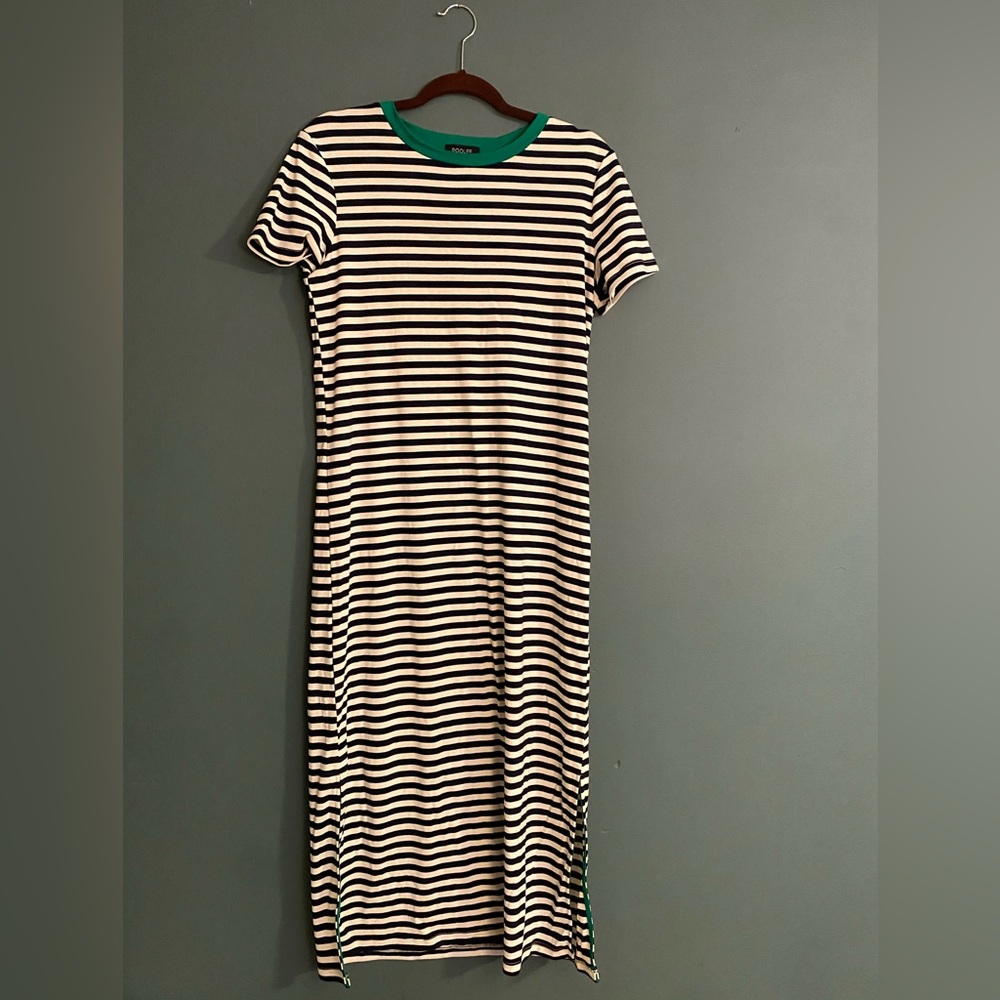 ROOLEE striped maxi dress M